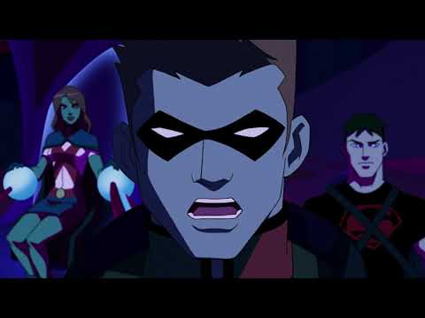 young justice but it's only the bio-ship scenes