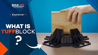 TuffBlock Explained in 90 Seconds - The Most Advanced Deck Foundation Block