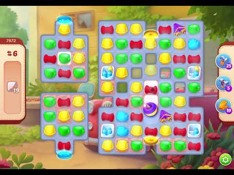 HomeScapes Level 7972 no boosters (18 moves)