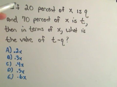 SAT Math Question #5