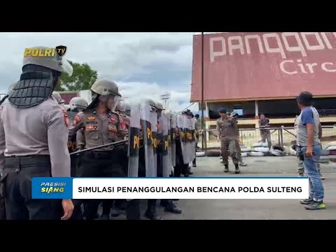 POLDA SULTENG PERKUAT SINERGI LINTAS INSTANSI DALAM SIMULASI PENANGANAN BENCANA &amp; KONFLIK