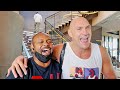 ROY JONES & TYSON FURY EMBRACE! ROY TELLS FURY HE PREDICTED HE WOULD BE THE BEST!