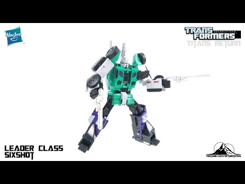Transformers Titans Return Leader Class SIX SHOT Video Review