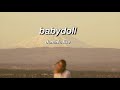 babydoll - dominic fike | lyrics