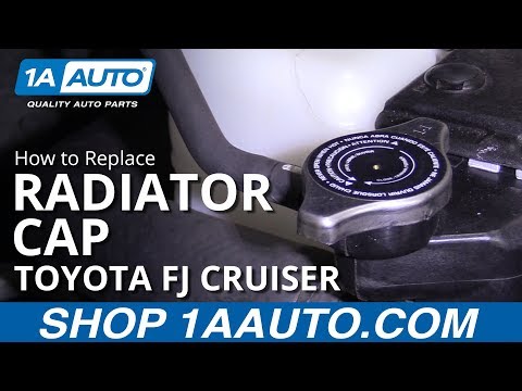 How to Replace Radiator Cap 07-14 Toyota FJ Cruiser