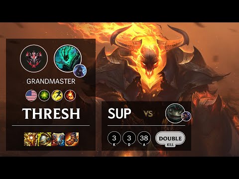 Thresh Support vs Tahm Kench - NA Grandmaster Patch 11.10