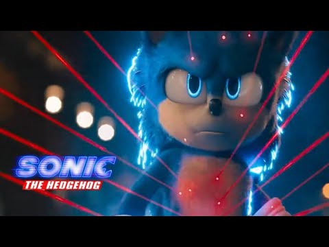 Sonic The Hedgehog (2020) HD Movie Clip Sonic vs. Robotnik "Battle Scene" 3/3