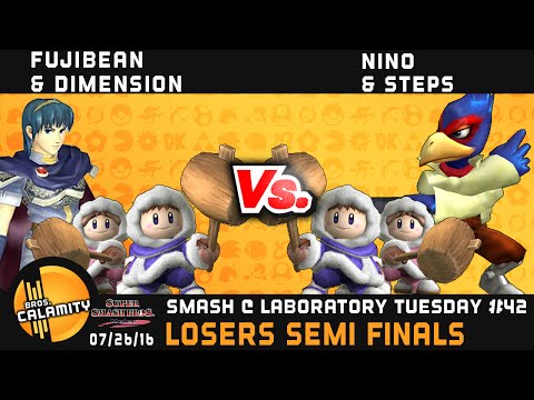 S@LT #42   Fujibean & Dimension vs Nino & Steps    Losers Semi Finals   Melee Singles