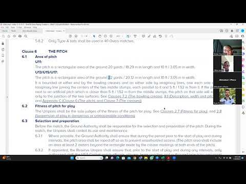 2023 Mid-Atlantic Zonals - U15 - Umpire Prep Session