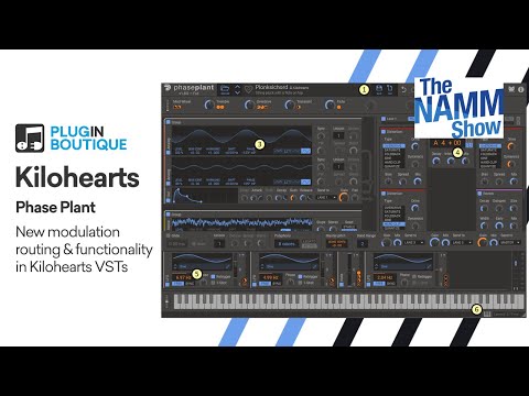 New Features in Phase Plant from Kilohearts at NAMM 2022!