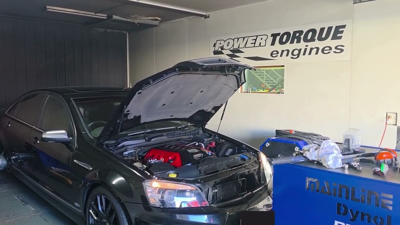 HSV Grange dyno pull — Power Torque Performance