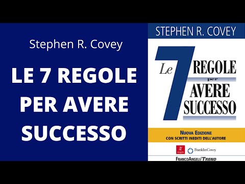 , title : 'LE 7 REGOLE PER AVERE SUCCESSO - Stephen R. Covey'
