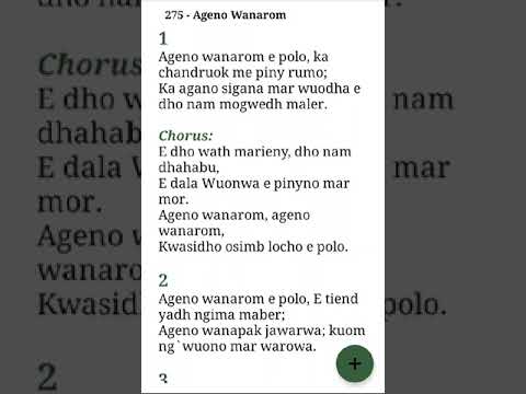 Wende NYASAYE  NO. 275  I Hope To Meet You  All In Glory Ageno Wanarom