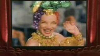 Kadr z teledysku Mamãe eu quero tekst piosenki Carmen Miranda