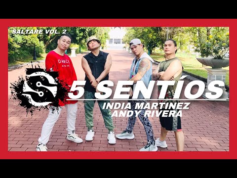5 SENTÍOS | India Martinez, Andy Rivera | Bachata | Zumba | Saltare