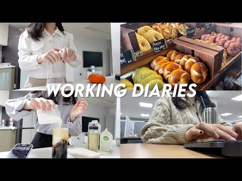 (eng) working diaries | new nail, the most famous bagel shop in Korea