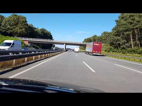 Driving Through Autobahn A7