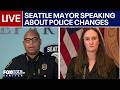 Seattle mayor Katie Wilson on police chief Shon Barnes resigning