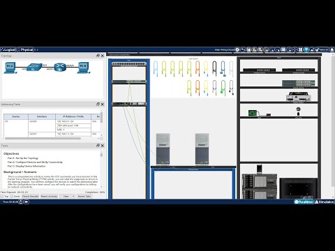 10.4.4 - packet tracer - Build a switch and router network