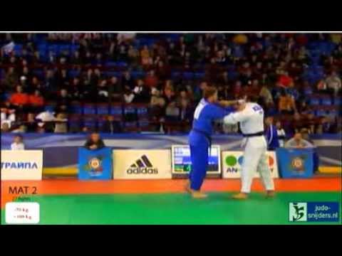 Judo 2013 European Open Minsk: Metreveli (GEO) - Scherrenberg (NED) [+100kg] QF