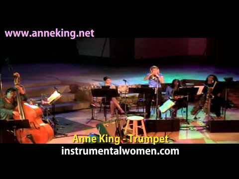 Female Musician Anne King Trumpet Solo