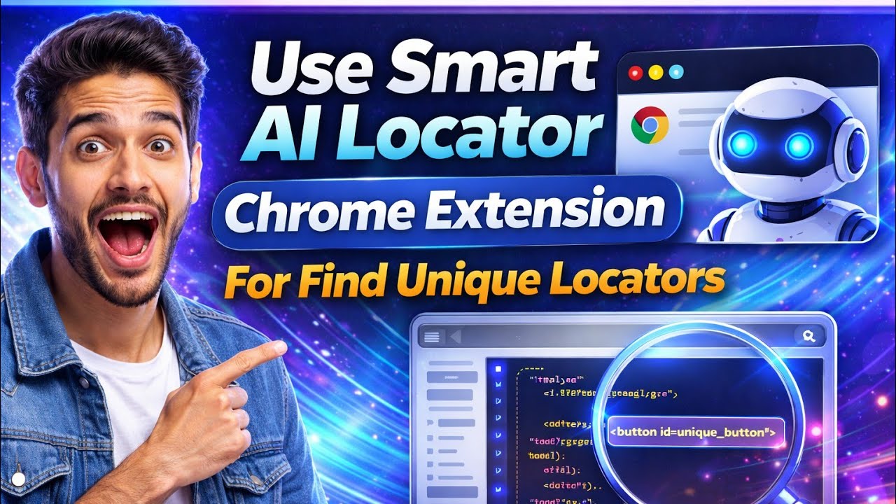 Find Unique Xpath using Smart Ai Locator | Chrome Extension for xpath Finding