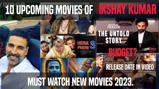 upcoming Akshay Kumar movies in 2023-2024 | must watch action and comedy movies