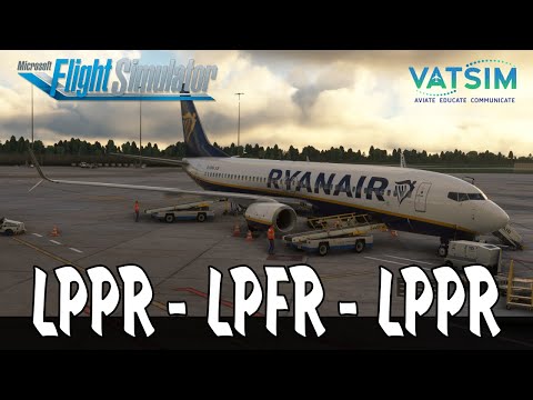 MSFS 2020 Live: Real Ryanair Ops | Porto to Faro (Round Trip) | PMDG Boeing 737-800 + Frame Gen!