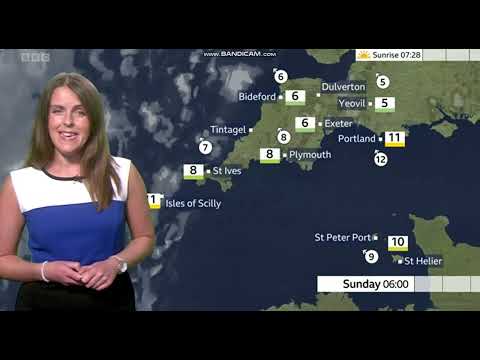 (HD) Alex Osbourne BBC ONE Spotlight weather October 8th 2022 - 60 fps