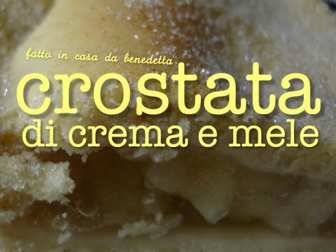CUSTARD AND APPLE PIE - HOMEMADE BY BENEDETTA
