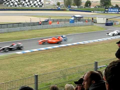 Formular 2 crash in Oschersleben 2009