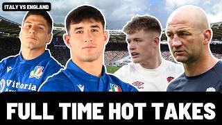Download lagu FULL TIME HOT TAKES | ITALY vs ENGLAND | SIX NATIONS mp3