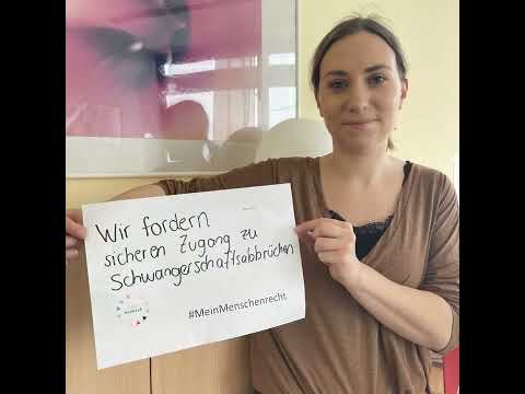 Menschen bei pro familia positionieren sich zum Schwangerschaftsabbruch