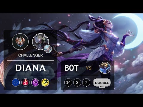 Diana Bot vs Ezreal - EUW Challenger Patch 9.7