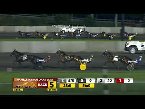 HAMBLETONIAN OAKS ELIM - RACE 5 - July 27, 2019