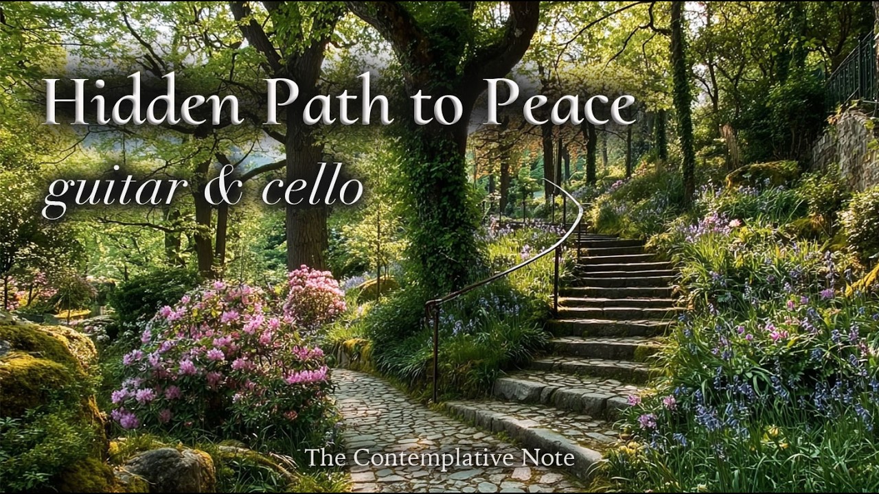 A Hidden Garden Path to Peace 🌿 Relaxing Guitar & Cello for Sleep, Stress Relief & Healing
