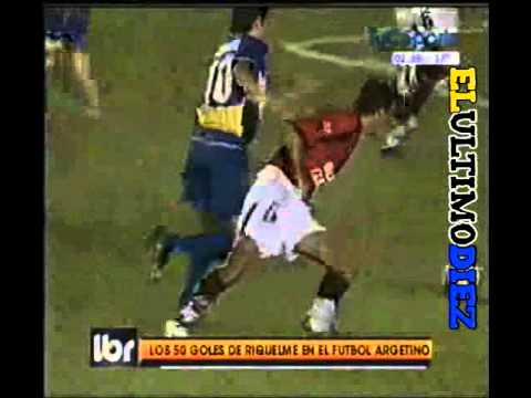 Gol de Juan Román Riquelme a Colón (Clausura 2002)
