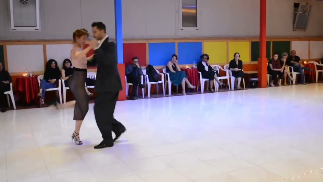 Video thumbnail for Mila Vigdorova Dmitri Mokeev in Bologna milonga Bocanegra