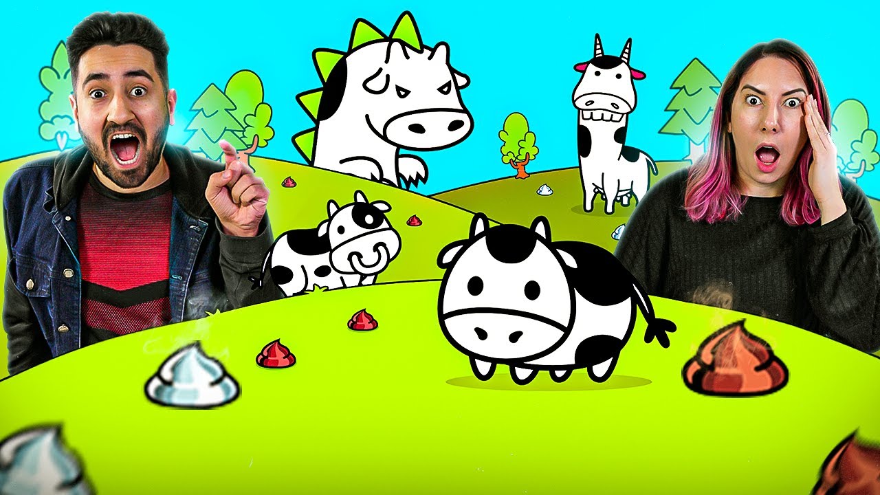 FIZEMOS EVOLUÇÕES DE VACAS MUTANTES MALUCAS no Cow Evolution