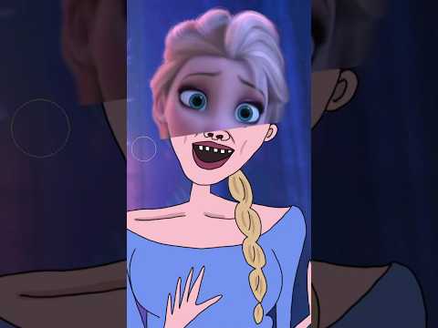 Drawing meme (Disney's Frozen) 😂😂 #drawingmeme #funny #shorts