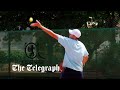 John Isner explains his secrets behind a powerful tennis serve | Wimbledon
