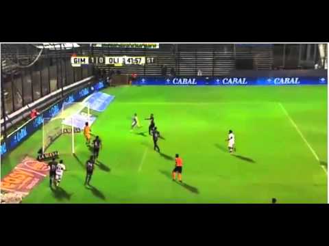 Gol de Facundo Oreja - Gimnasia 1 - 0 Olimpo - Fecha 4 - Liga de Argentina