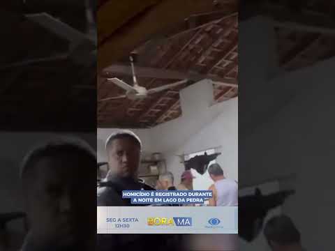 HOMICÍDIO É REGISTRADO DURANTE A NOITE EM LAGO DA PEDRA