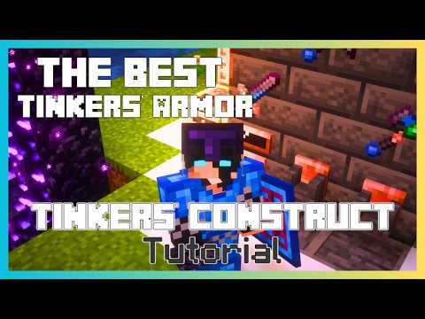 How to Craft the BEST Tinkers' Construct 3 Armor – Ultimate Guide!