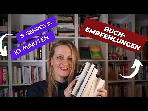 Books I recommend - 5 Genres in 10 Minutes  (Part 2)