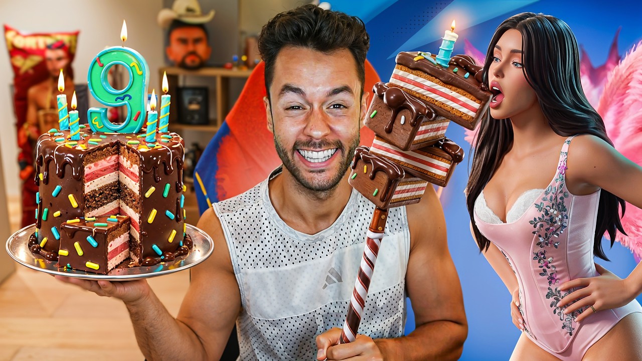 FELIZ CUMPLEAÑOS FORTNITE