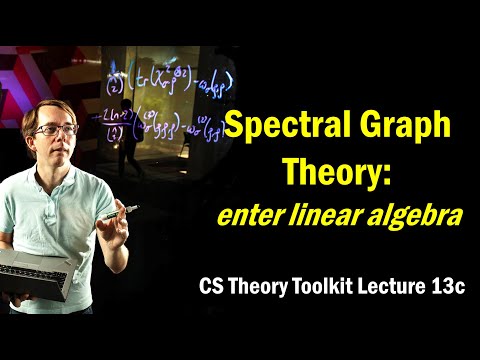 Spectral Graph Theory: Enter Linear Algebra || @ CMU || Lecture 13c of CS Theory Toolkit