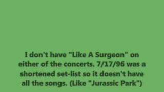 &quot;Laundry Day&quot; Live (Audio) 7/17/96 and 7/7/00