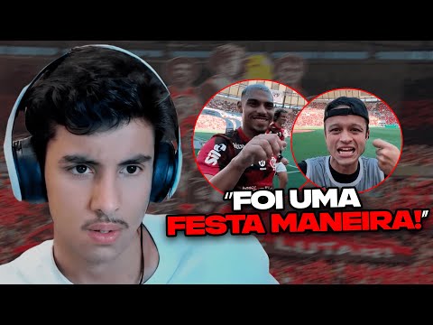 REACT DO RENATINHO: GONZE NELES - FLAMENGO 0 x 1 SÃO PAULO