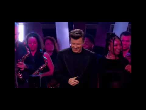 Good Times by Rick Astley rocks new years eve  2023/24 bbc